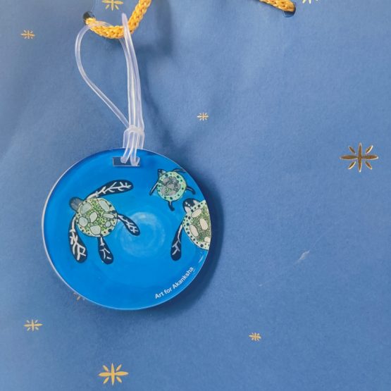Bag Tag Designed by Akanksha Children (Turtle)