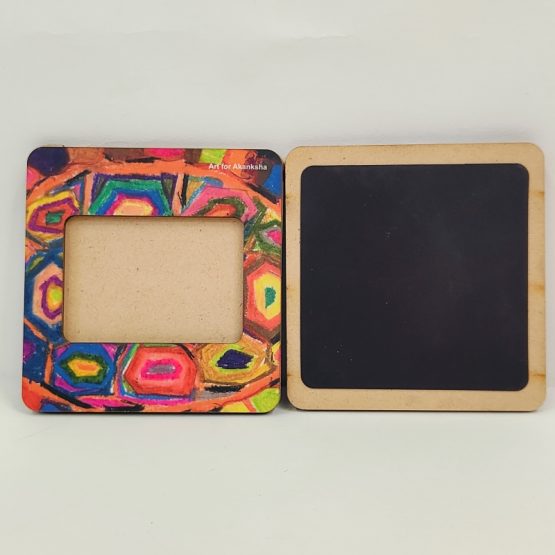 Magnetic Frame MDF Designed by Akanksha Children (colorful shell)